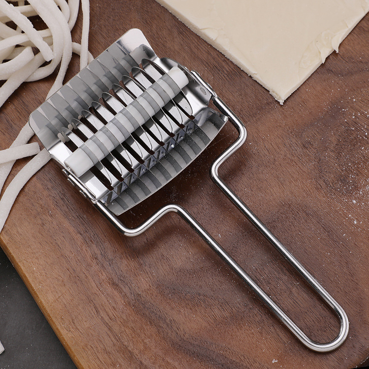 手动不锈钢切面器切面刀家用器具面条切面条器厨房工具面条制作器