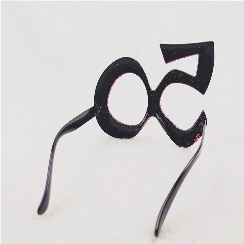化妆舞会派对party眼镜 生日派对50岁生日眼镜 趣味数字造型眼镜
