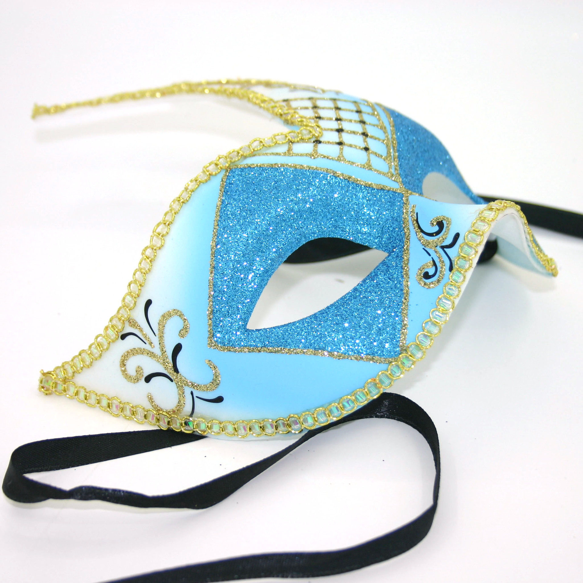 狂欢节化装舞会面具闪光威尼斯派对舞会面具女式男式派对配饰