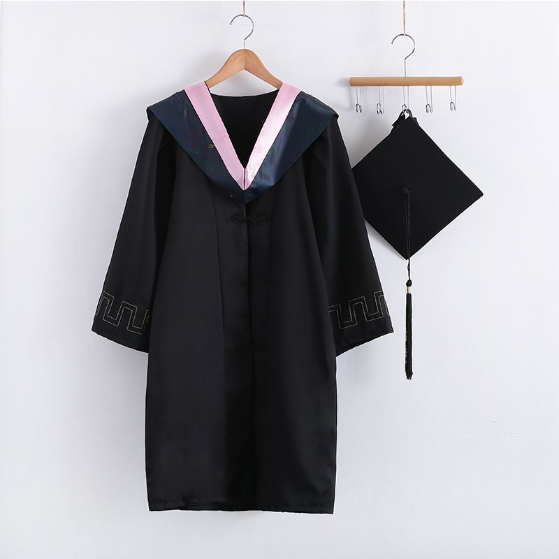 高端学士服大学生毕业礼服博士帽硕士学位袍文工理本科学院风班服
