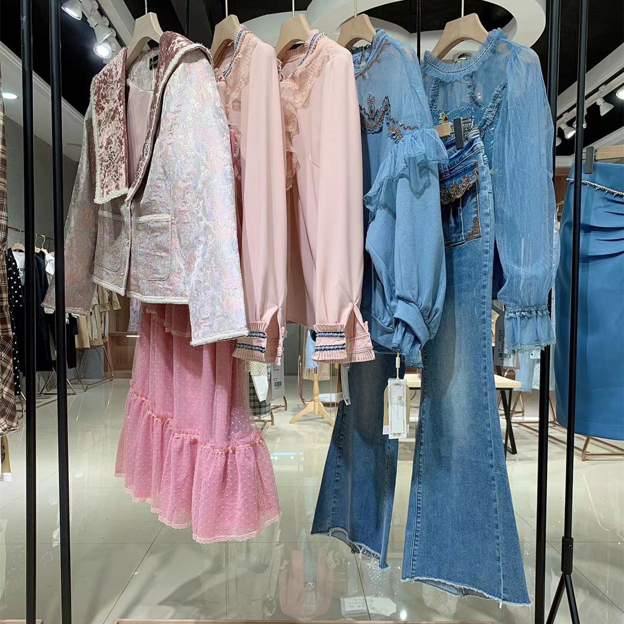 知恩高端品牌女装尾货进货渠道品牌折扣女装批发 尾货批发-阿里巴巴