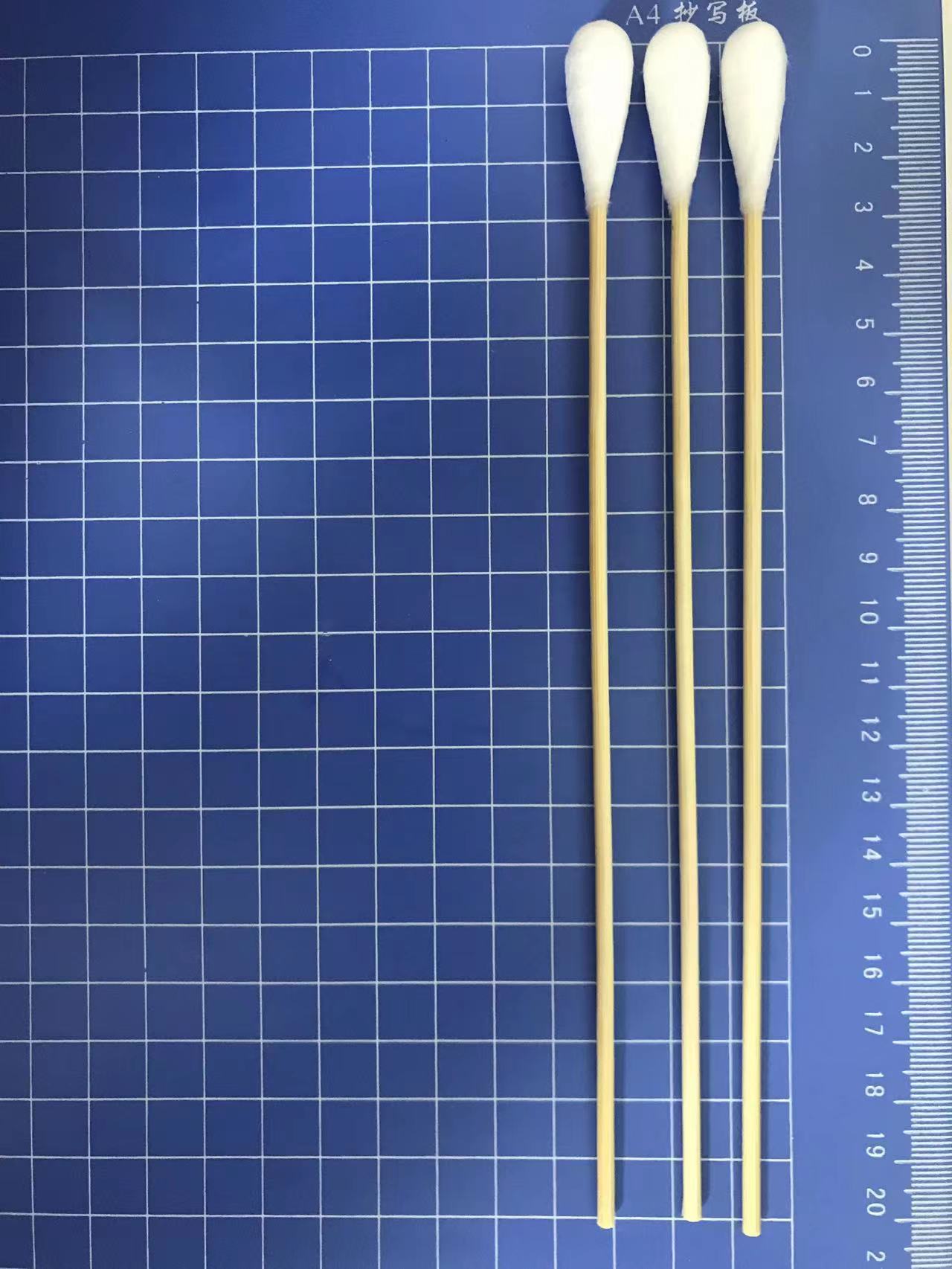 医用棉签20cm单头大头木棒棉签