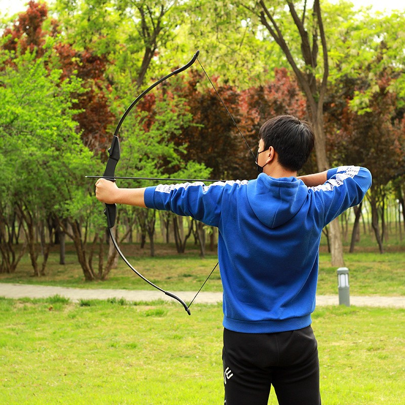 跨境货源金属反曲弓箭套装 逐日分体反曲弓 户外射箭比赛训练器材