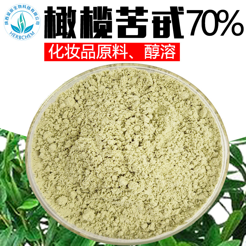 橄榄苦甙70% 规格齐全可定制 橄榄叶提取物 化妆品专用 橄榄苦苷