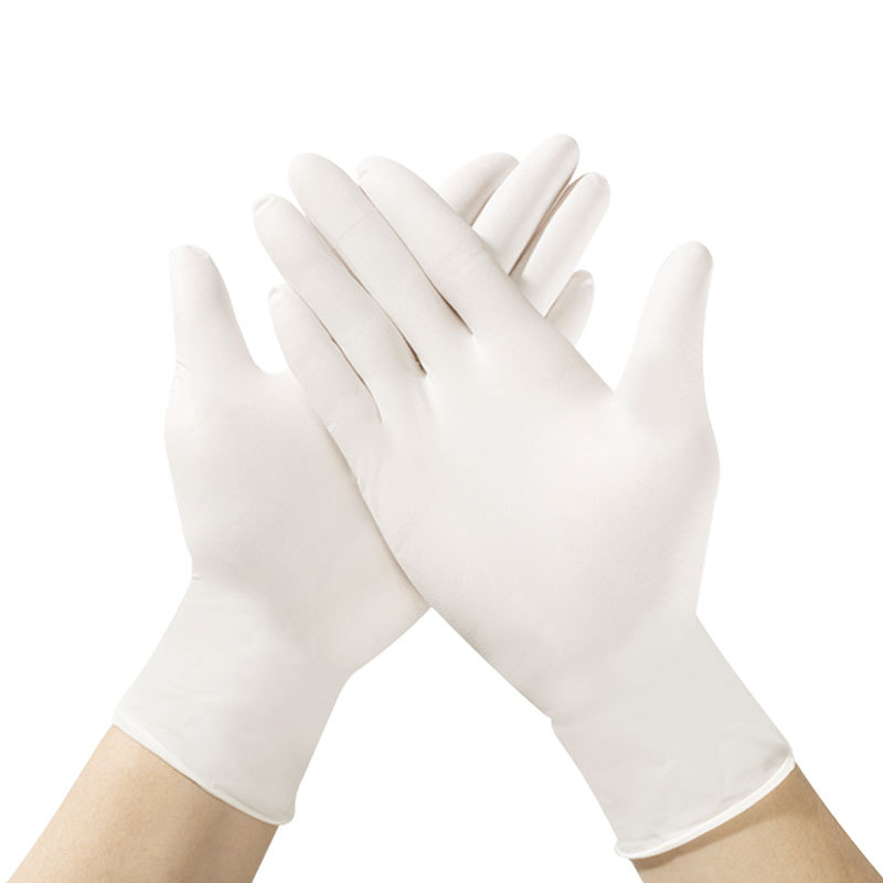 手管家乳胶手套一次性高弹力耐撕扯耐穿刺贴合手形工厂直销开发票