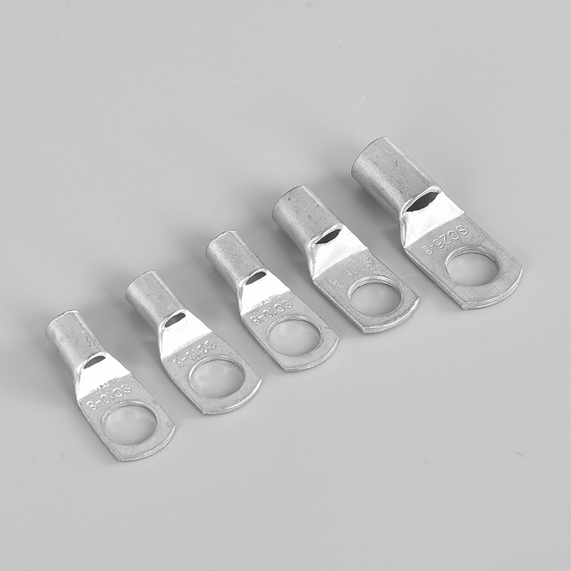 sc铜鼻子 窥口铜接线端子线耳线鼻子 电缆铜管端子