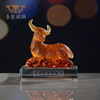 Healing glass Twelve Cow new year gift The exhibition hall Decoration Year of the Ox company business affairs gift manual wholesale Healing glass Twelve Cow new year gift The exhibition hall Decoration Year of the Ox company business affairs gift manual wholesale