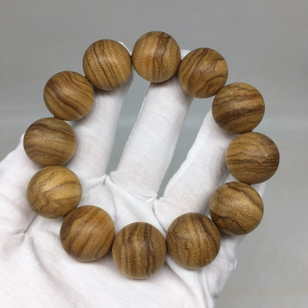 巴布亚奶香木沉香手串男女同款佛珠手串奶香送礼情侣手链厂家批发