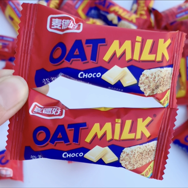 麦德好燕麦巧克力500g散装营养麦片糖果婚庆喜糖孕妇儿童零食批发