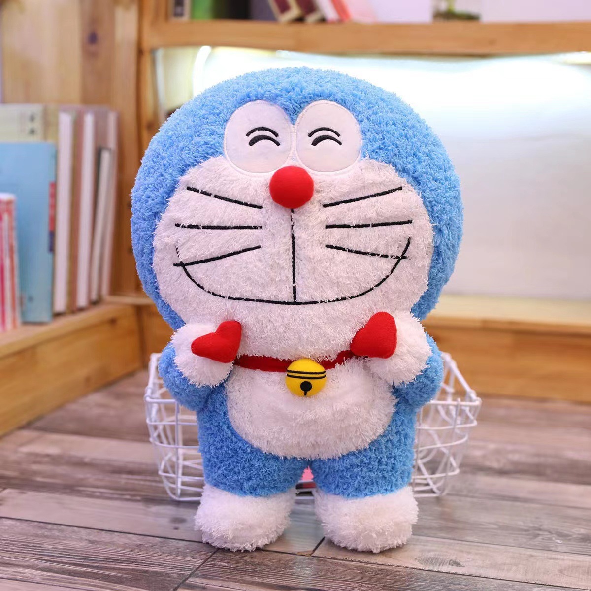 卡通哆啦a梦公仔蓝胖子机器猫周边毛绒玩具 儿童节日礼物抱枕批发