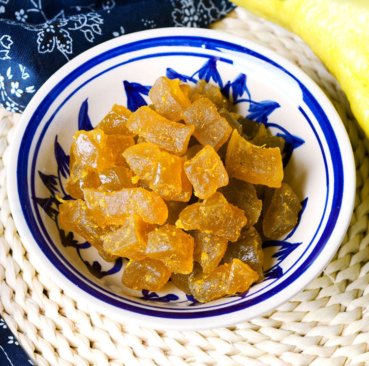 佛手果干老香黄佛手柑果粒零食香橼广东潮汕特产凉果休闲小食蜜饯