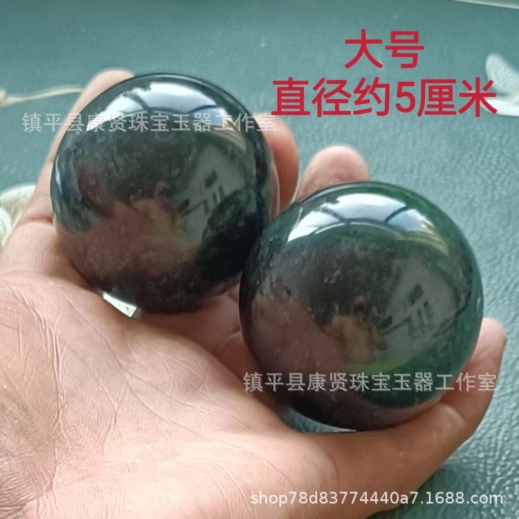 药王石保健手球运动手握球纯天然药王石手球西臧玉药王石保健手球