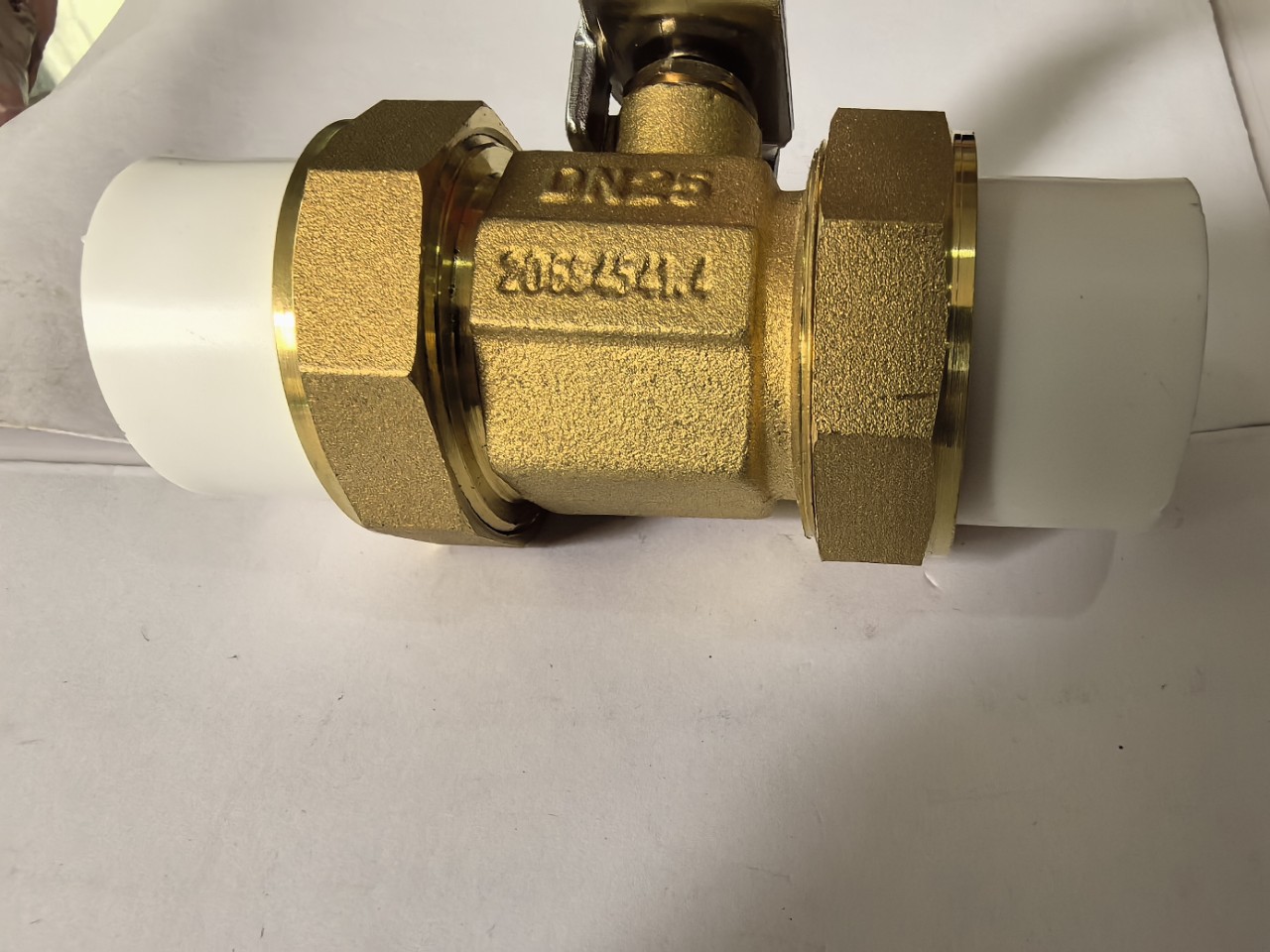 八方体铜球阀pprdn25自来水管道截门开关6分双活接热熔焊接球阀开