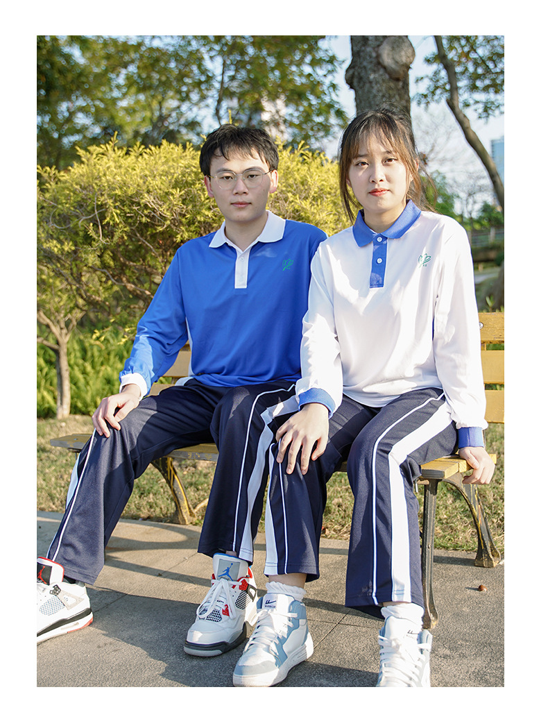 深圳中学校服秋装速干初高中运动校服透气长裤男女款休闲校服