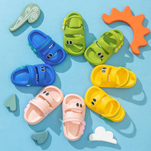 夏季新款沙滩鞋子可爱卡通恐龙凉拖鞋男女童软底童鞋男女孩宝宝鞋