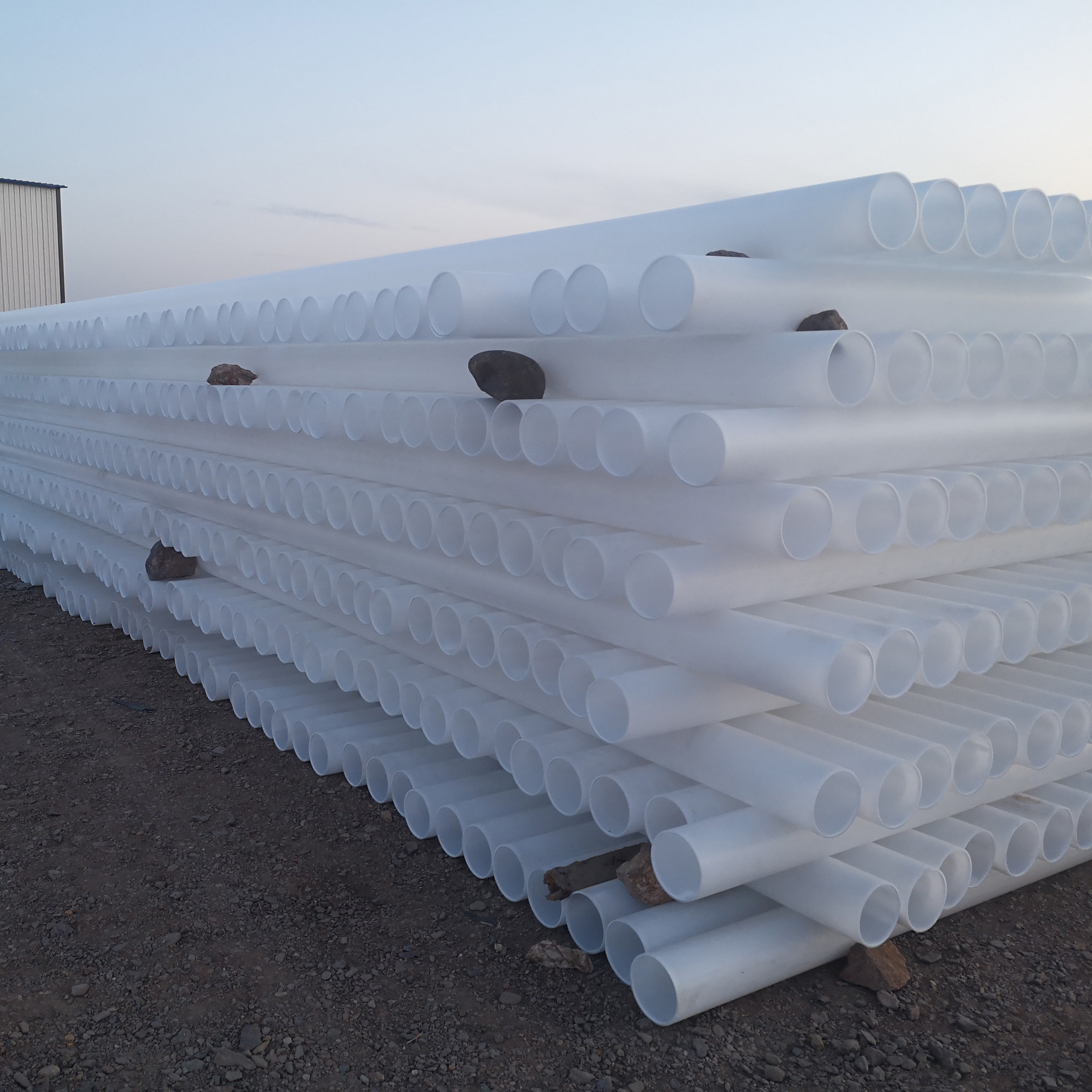 天迈白色pp灌溉管,给水,穿线,泵管多用途白塑料管40*3.0--4.