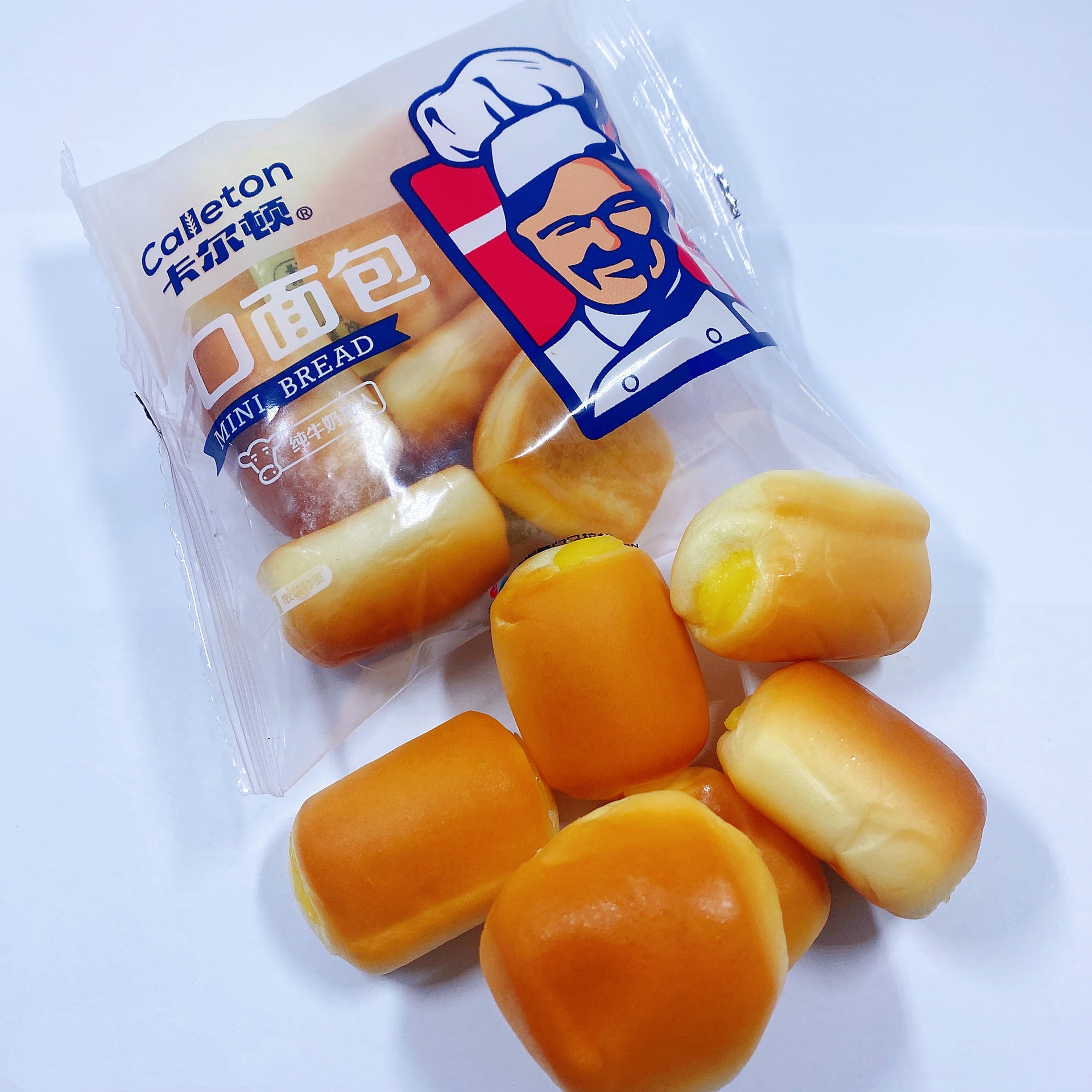 卡尔顿 一口面包 早餐小面包 夹心面包 1件4斤 现55
