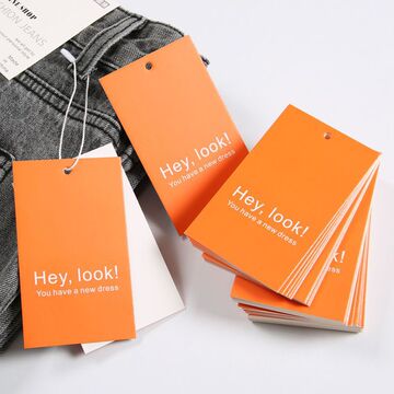 服装吊牌现货牛仔裤吊牌男女装衣服裤子通用挂吊牌个性简约标签牌