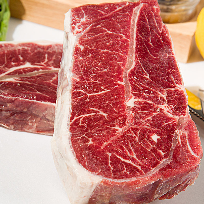 板腱m3去骨原切牛排澳洲谷饲安格斯非腌制牛板腱冷冻原切牛扒