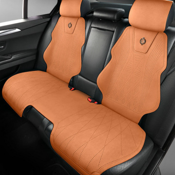 翻毛皮透气座椅套汽车坐垫四季通用高档马鞍垫座垫套冬季打孔通风