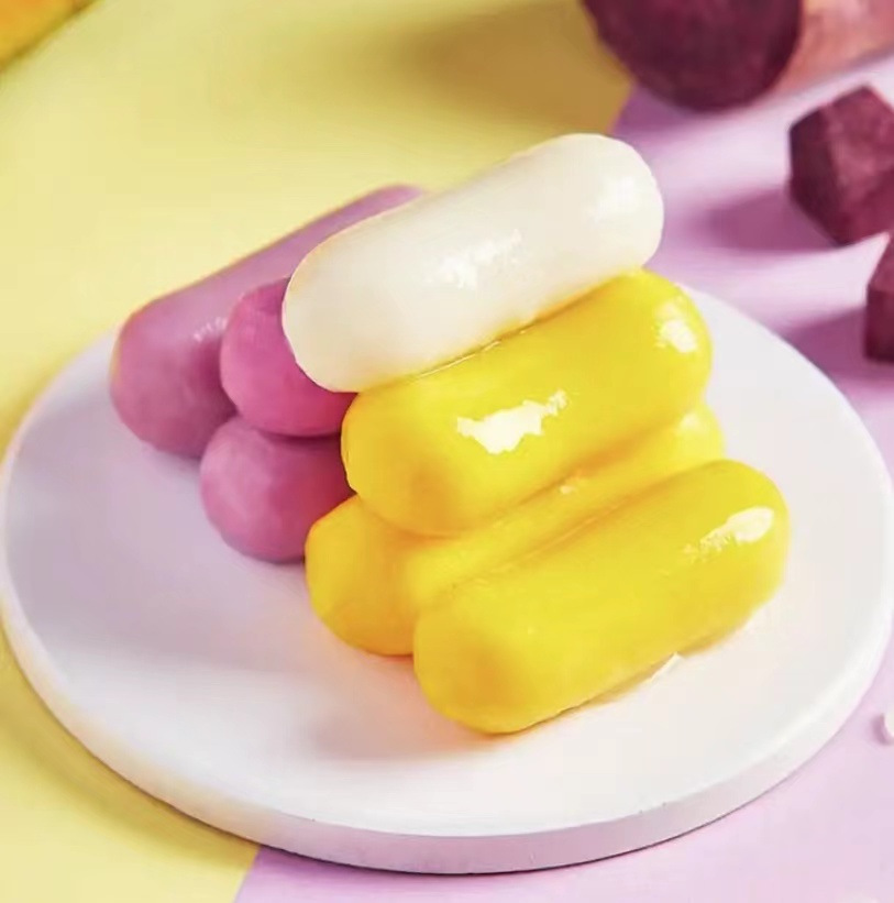 安井芝士年糕部队火锅组合食材速食品拉丝夹心韩式辣炒年糕条手工