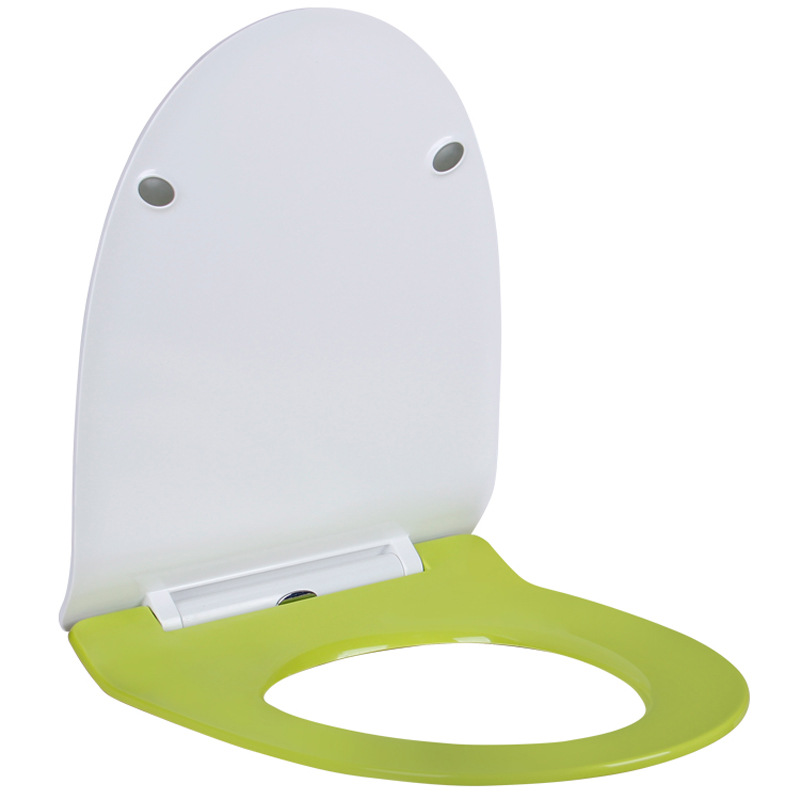 家用脲醛马桶盖通用款v型uf座便器盖板快拆树脂加厚马桶盖子批发