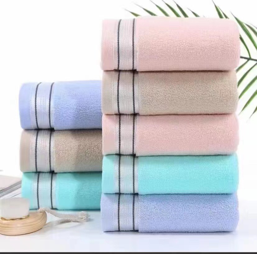 Cotton Towel Thickened Soft Absorbent Adult Face Washing Household Face Towel Wedding Return Gift Wholesale Factory