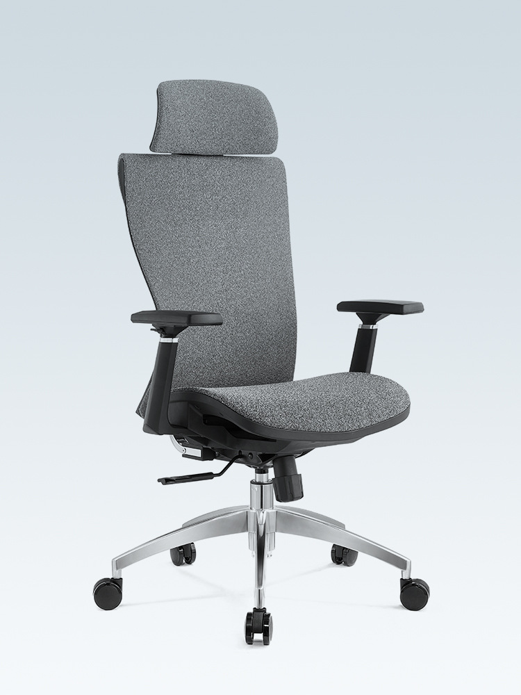 高端舒服久坐结实滑轮升降可躺办公椅高背透气家用电脑椅