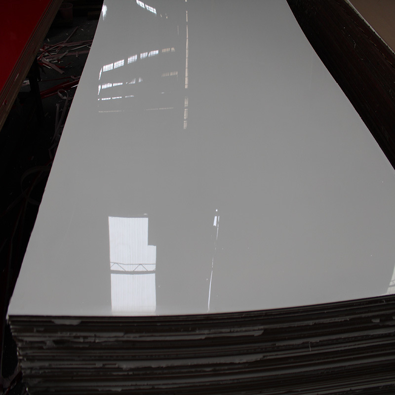 厂家直销高光哑光淋油uv烤漆中纤板会展地台板 婚礼t台白色密度板