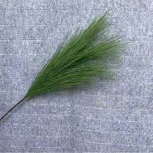 仿真马尾松 园艺绿植造景3叉华山松婚庆厂家家居装饰插花松针批发