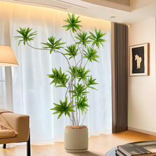百合竹绿植盆栽大型室内装饰花摆件客厅落地树仿生假欣众