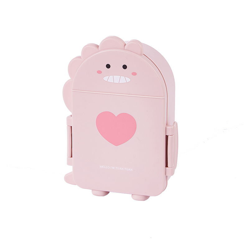 M57 Wholesale Sealed Lunch Box with Lid Student Food Thermal Box Picnic Box Cartoon Little Dinosaur Bento Box