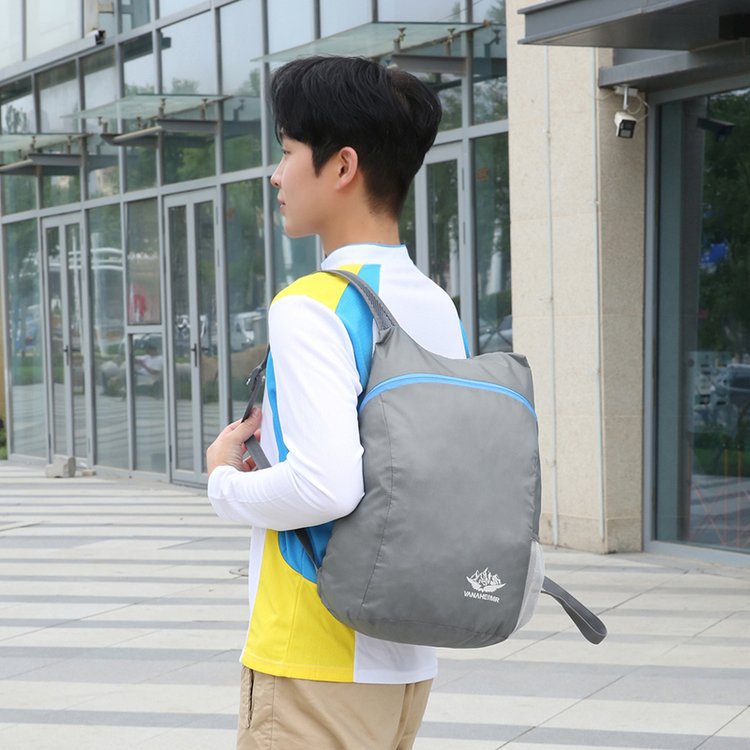 Cross-Border Folding Bag Ultra-Light Portable Storage Bag Travel Bag Waterproof Backpack Outdoor Sports Backpack Backpack