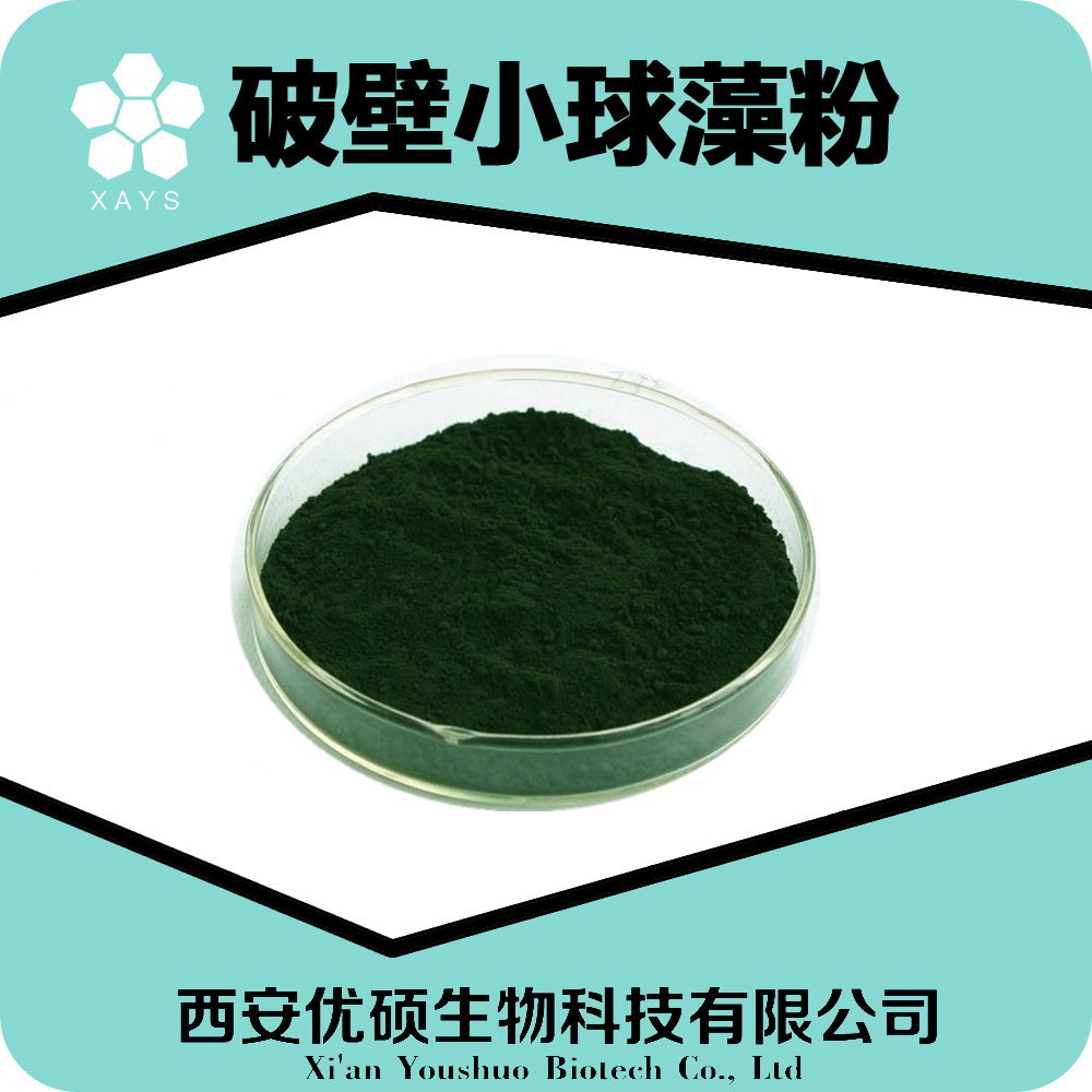 破壁小球藻粉蛋白质60资质齐全蛋白核小球藻优硕生物