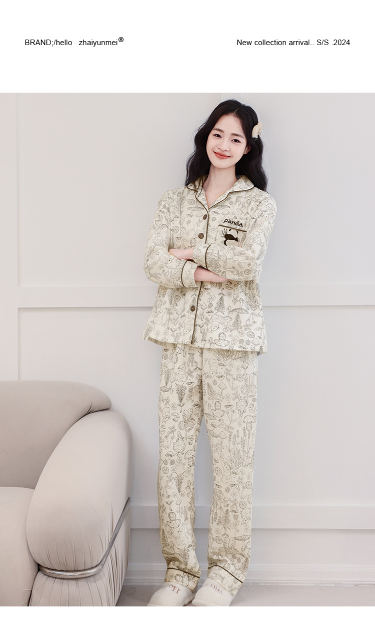 Cotton Padded Maternity Nursing Sleepwear Sets Pajamas Suits CLothes for Pregnant Women Pregnancy Sleep Home Lounge Wear 140 O1CN01mIT4H91fxwYX1IIbc !!2496274074 0 cib