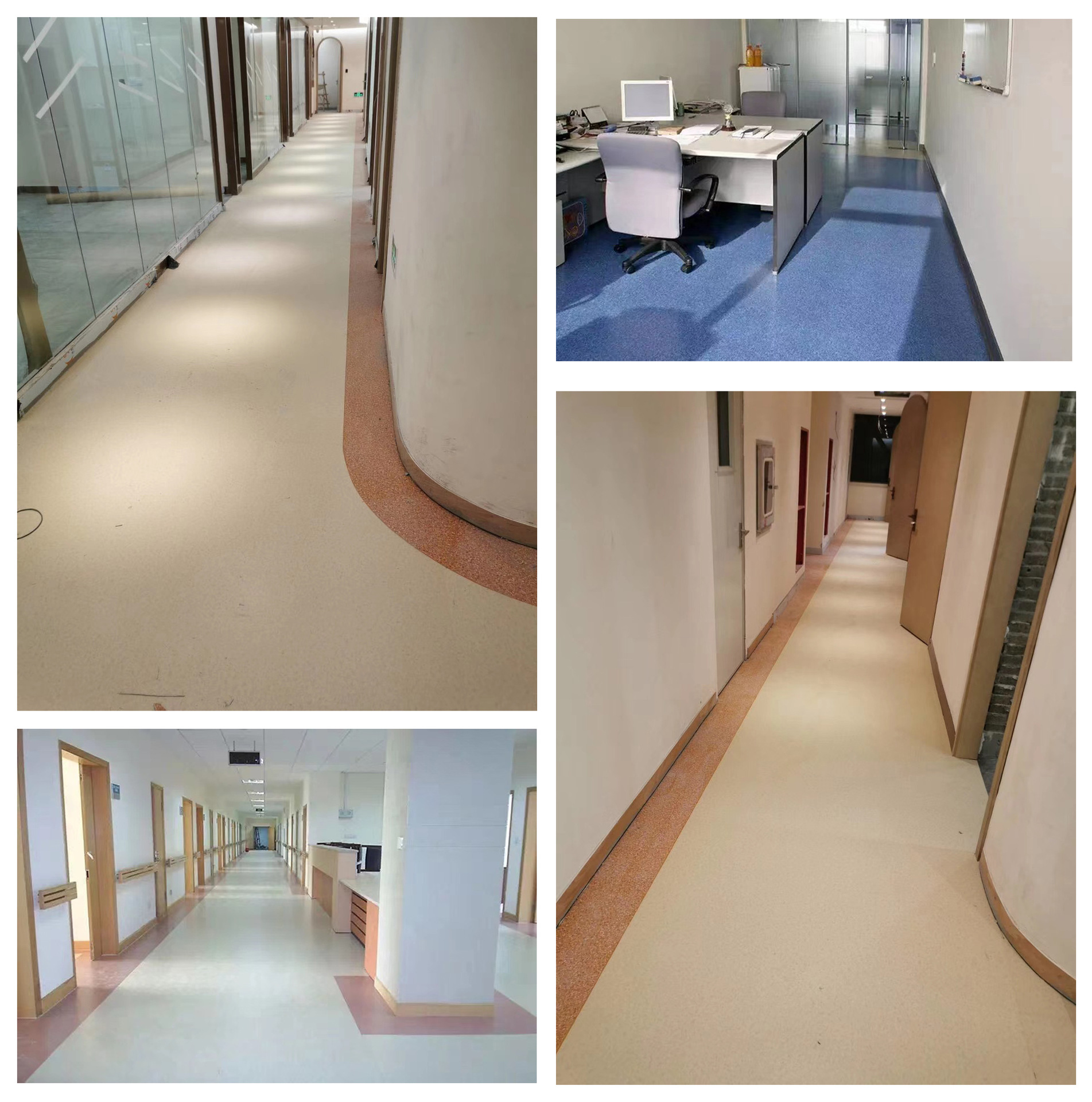 lg爱可诺石纹pvc塑胶地板学校医院幼儿园健身房净化办公室地胶