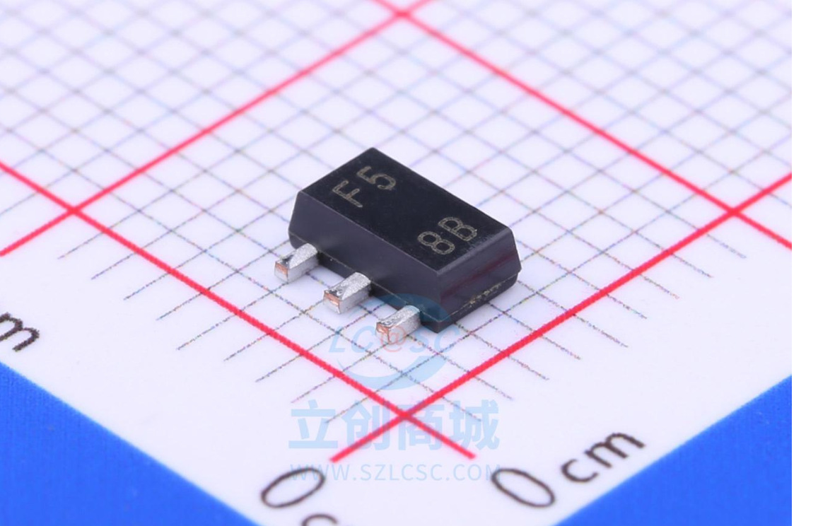 ua78l05acpk ua78l05 丝印:f5 sot-89 5v 100ma 线性稳压器芯片