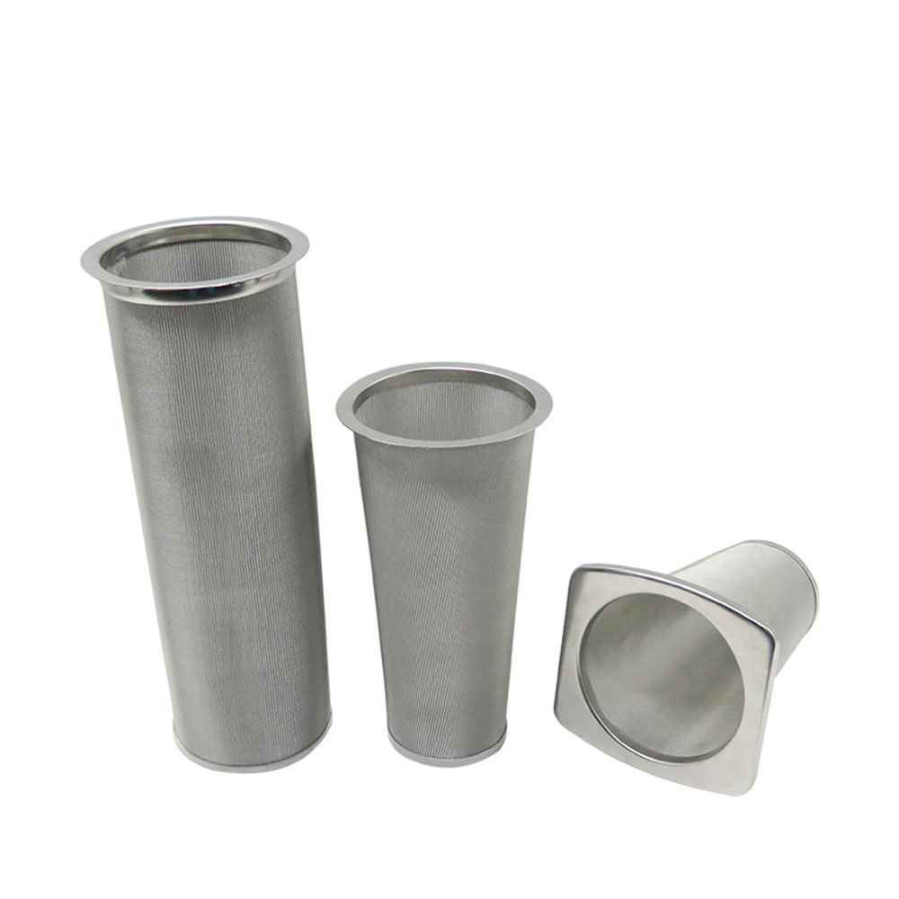 咖啡过滤网筒不锈钢过滤不锈钢丝网桶81mm/84mm/105mm100微米冷泡