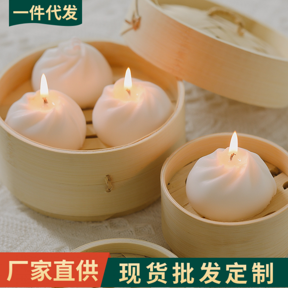 Wholesale Hand Gift Aromatherapy Finished Mini Candle Soy Wax Creative Small Cage Bag Shape Birthday Aromatherapy Candle