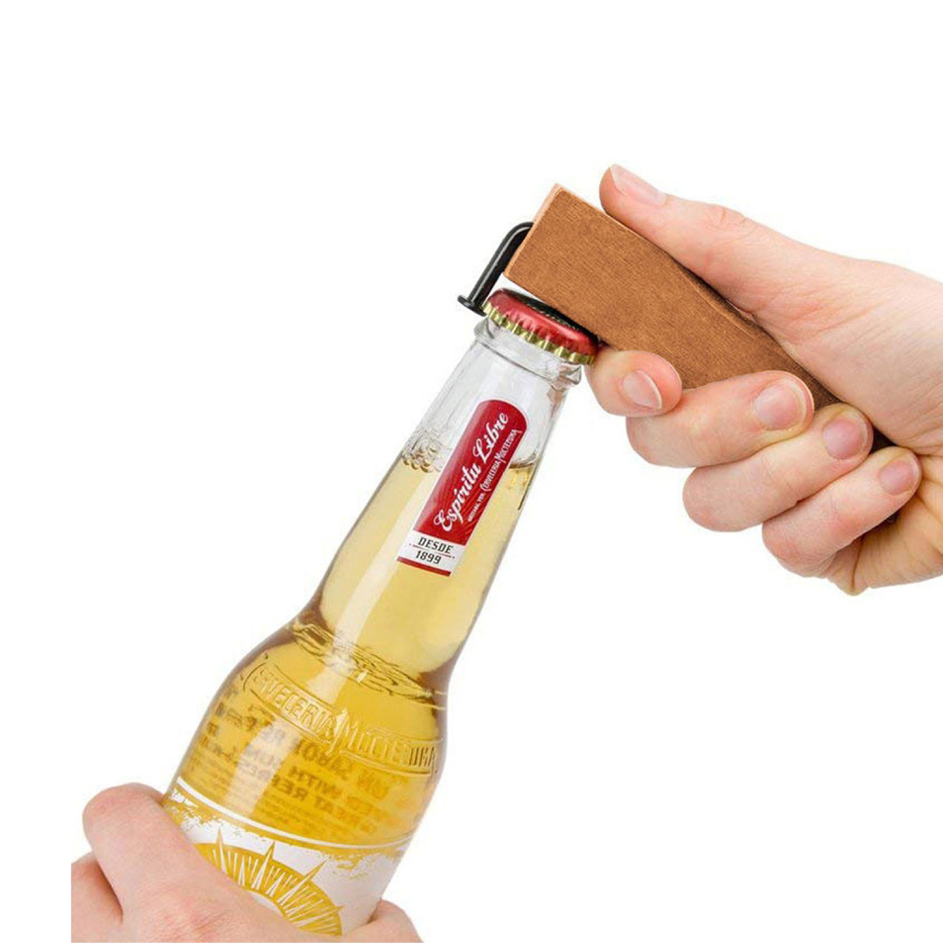 钉子木 啤酒开瓶器 饮料启瓶器 冰箱贴 磁吸 汽水启子 酒起子