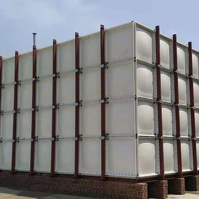 玻璃钢水箱组合式smc玻璃钢水箱 消防供用储水模压组合式拼接水箱