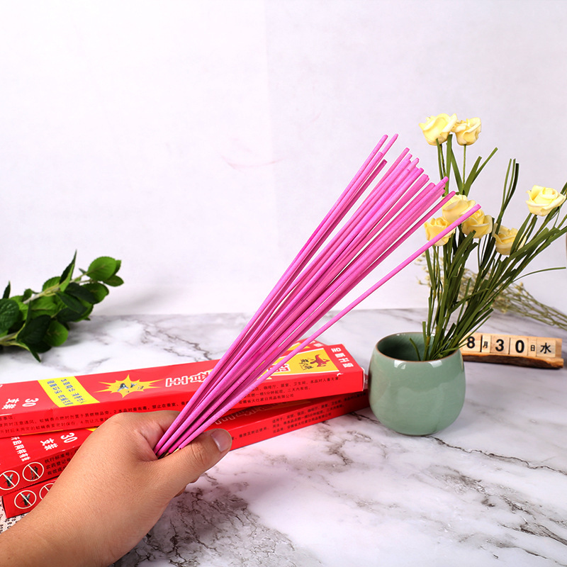 蚊蝇香王竹签支香型蚊香30支家用长条外贸蚊香诱杀蚊蝇香厂家批发