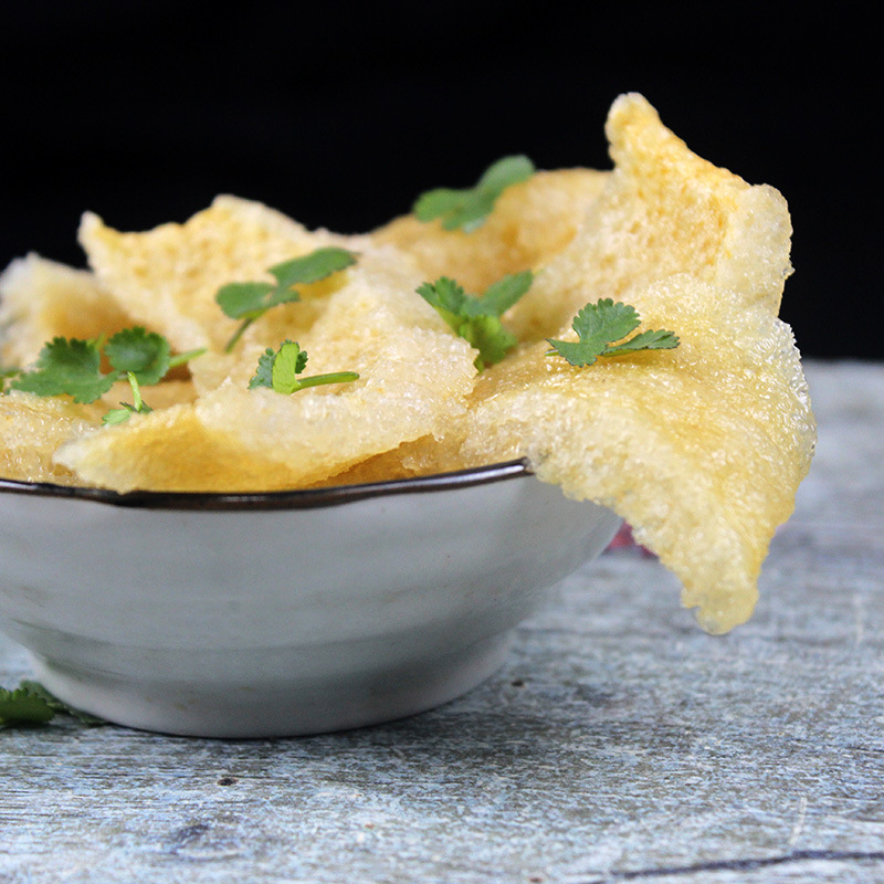 江苏特产炸猪皮肉皮干皮肚响皮油炸猪肉皮干猪皮干货250g火锅食材