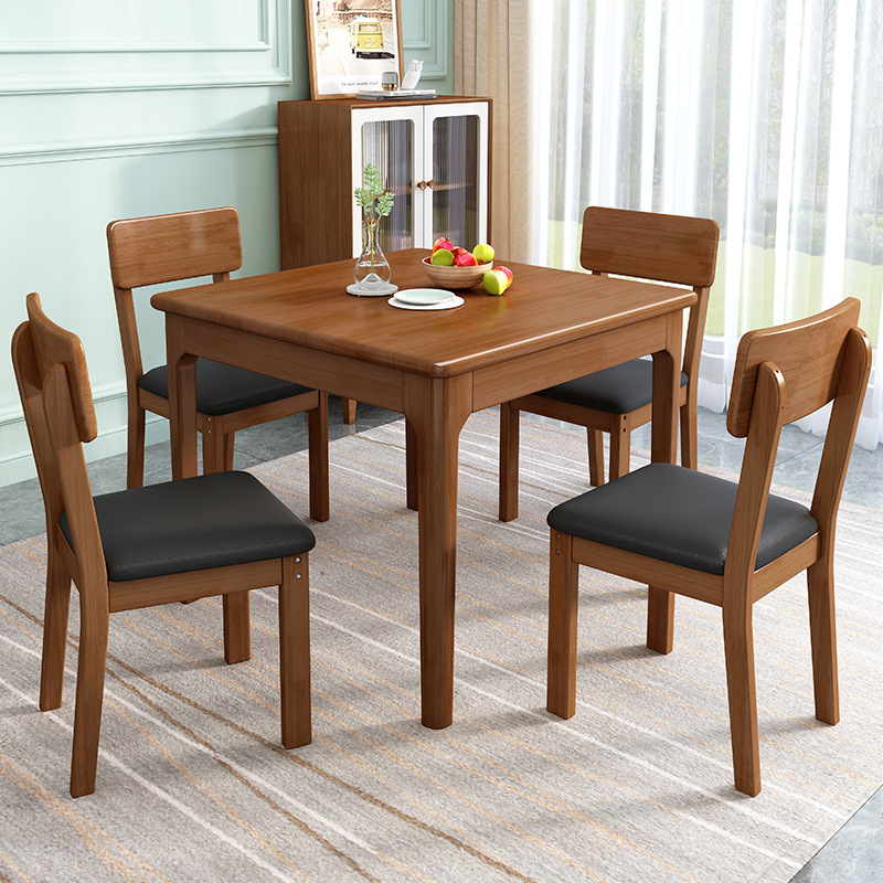 全实木功能餐桌