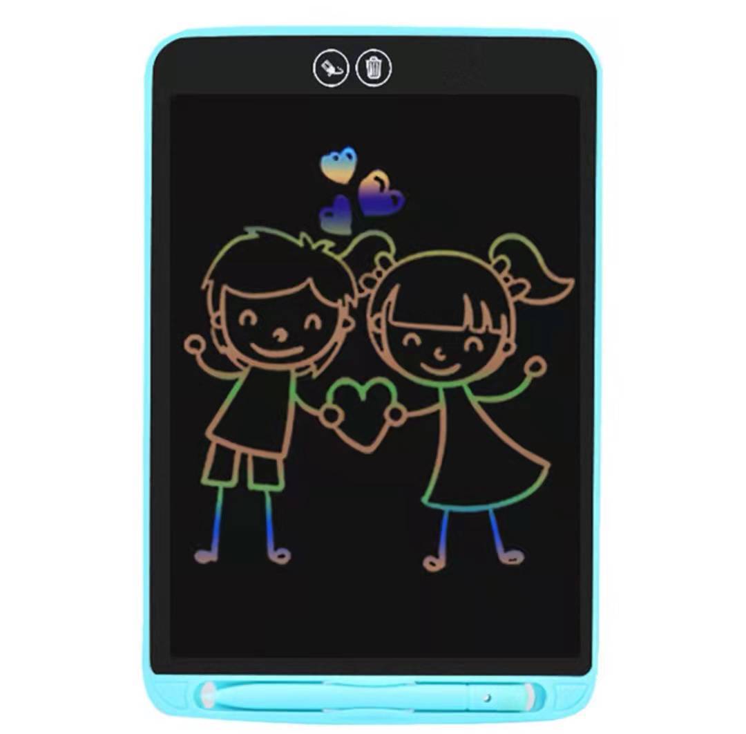 LCD Handwriting Board 10/12-Inch Erasable Color Partial Electronic Scribbling Pad Children Drawing Board Can Be Altered