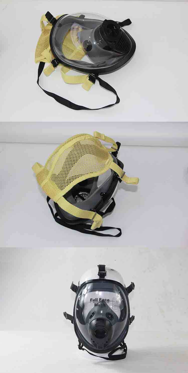 消防正压式空气呼吸器大视野全面罩3c标准球形面罩