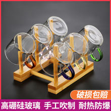 中式耐热玻璃套装家用轻奢现代花茶壶过滤红茶泡茶器茶杯功夫茶具