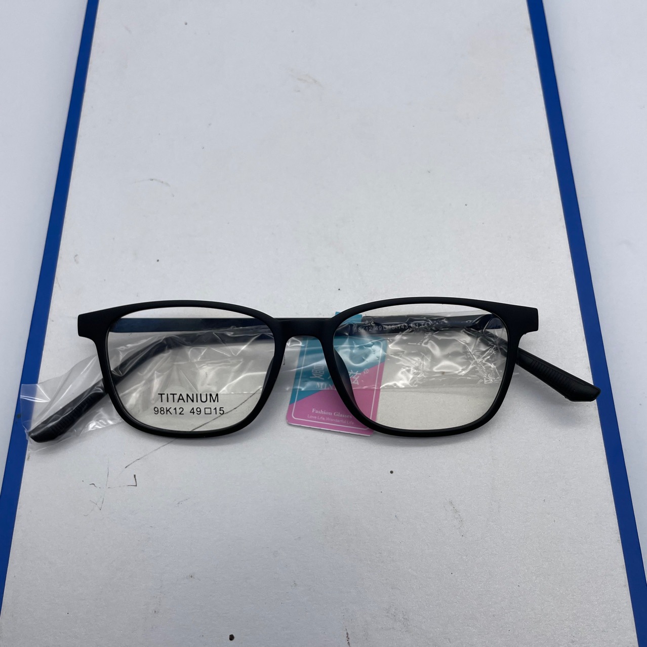 橡皮钛橡皮架莱肯小号橡皮钛木九十近视眼镜框眼镜架