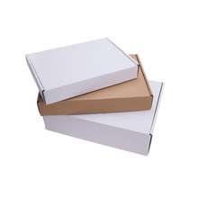 厂家工厂45*35*6特硬白色飞机盒纸箱批发纸盒定做印刷纸板箱