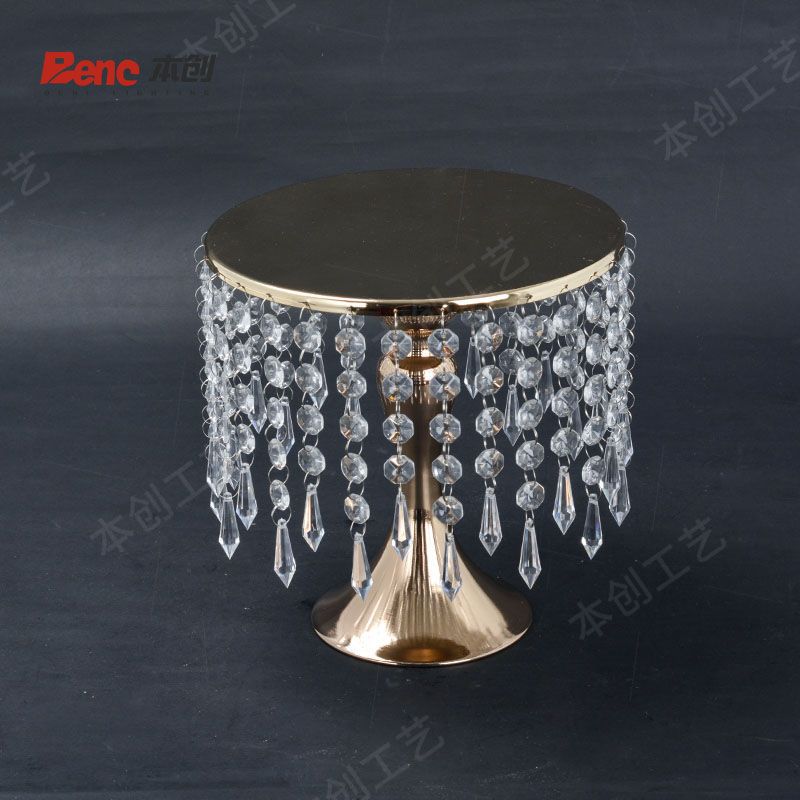 European-Style Creative Golden Iron Cake Stand Wedding Props Dessert Table Decoration Dessert Shop Dessert Cake Stand Combination